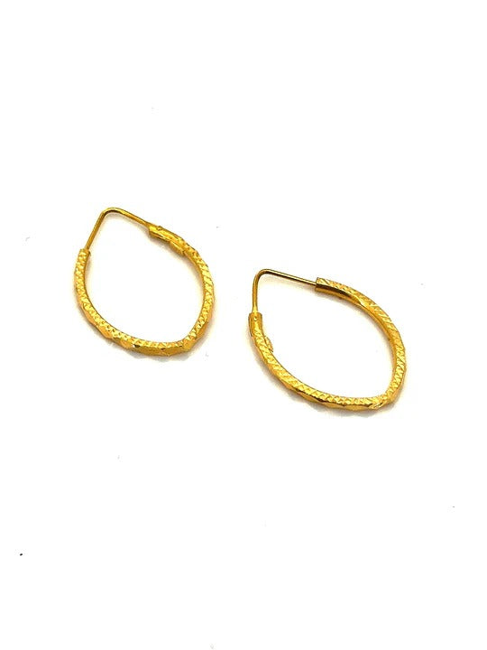 22K Gold Ladies Earrings
