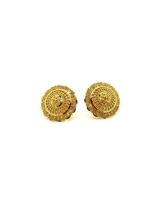 22K Gold Ladies Earrings