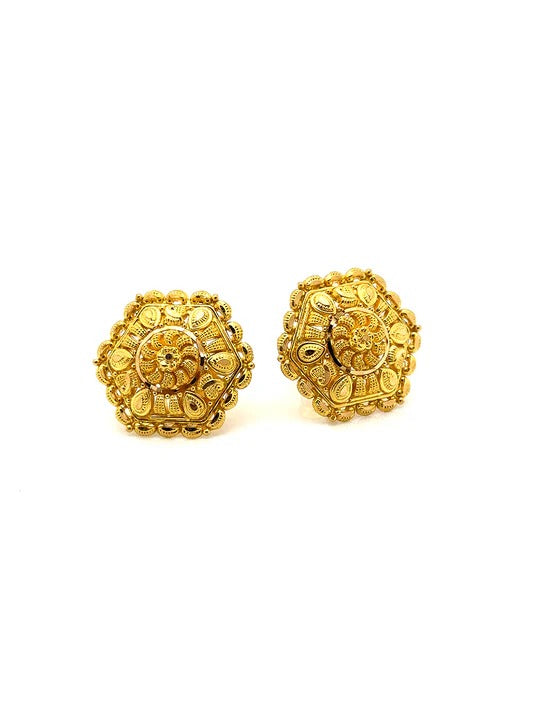 22K Gold Ladies Earrings