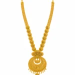 Elegant Gold Antique Pendant Necklace - vijaya jeweller - featured