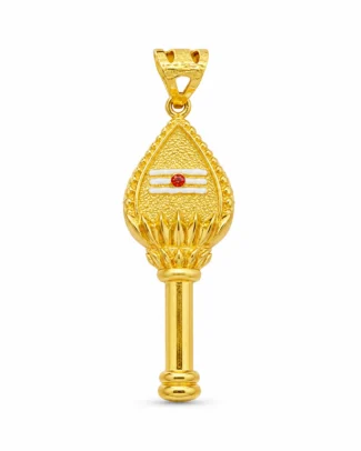 Gold-Tone Divine Tilak Key Pendant - vijaya jeweller - featured