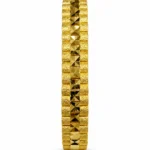 Gold-Tone Faceted Stud Bracelet - vijaya jeweller - featured