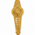 Gold-Tone Ornate Filigree Bracelet - vijaya jeweller - featured