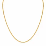 Gold-Tone Slim Link Chain Necklace vijaya jeweller - featured