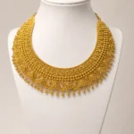 Royal Gold Filigree Heritage Necklace - vijaya jeweller - featured