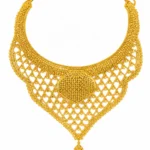 Royal Lattice Heritage Gold Necklace-vijaya jeweller - featured