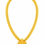 Traditional Goddess Lakshmi Gold Necklace - vijaya jeweller - featured